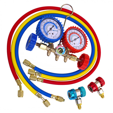 Манометрический коллектор (станция) МЕГЕОН 51750 купить по низкой цене | МАКСПРОФИТ