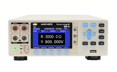 Тестер батарей АКИП-6307/2 купить по низкой цене | МАКСПРОФИТ