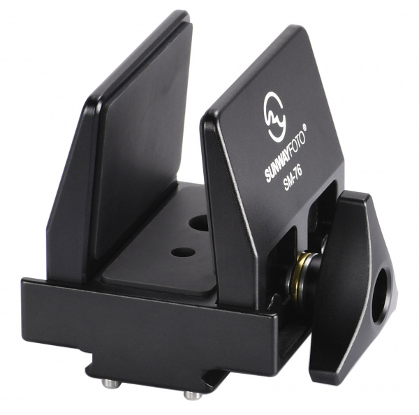 Зажим Sunwayfoto SM-76 с креплением Arca-Swiss/Weaver под ложе купить по низкой цене | МАКСПРОФИТ