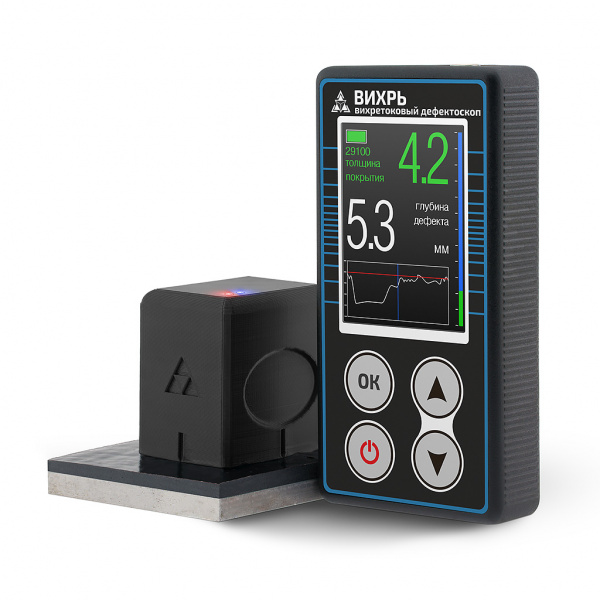 Магнитно-вихретоковый дефектоскоп Вихрь с поверкой купить по низкой цене | МАКСПРОФИТ