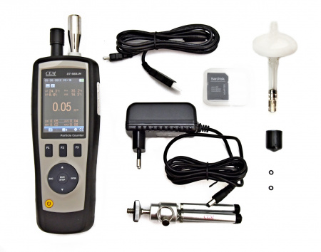 Прибор экологического контроля измерение формальдегида CEM DT-9881M купить по низкой цене | МАКСПРОФИТ