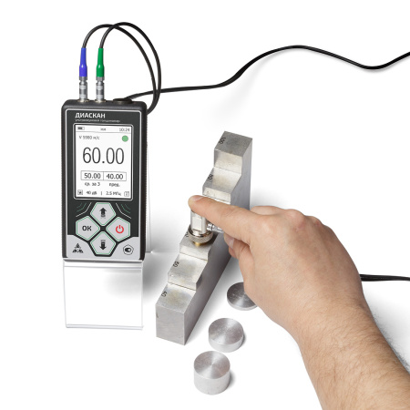 Ультразвуковой толщиномер ДИАСКАН-М (с преобразователями 5 МГц и 10 МГц) купить по низкой цене | МАКСПРОФИТ